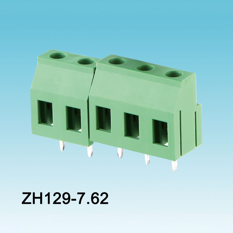 Bloque de terminales de tornillo para PCB 129-7.62